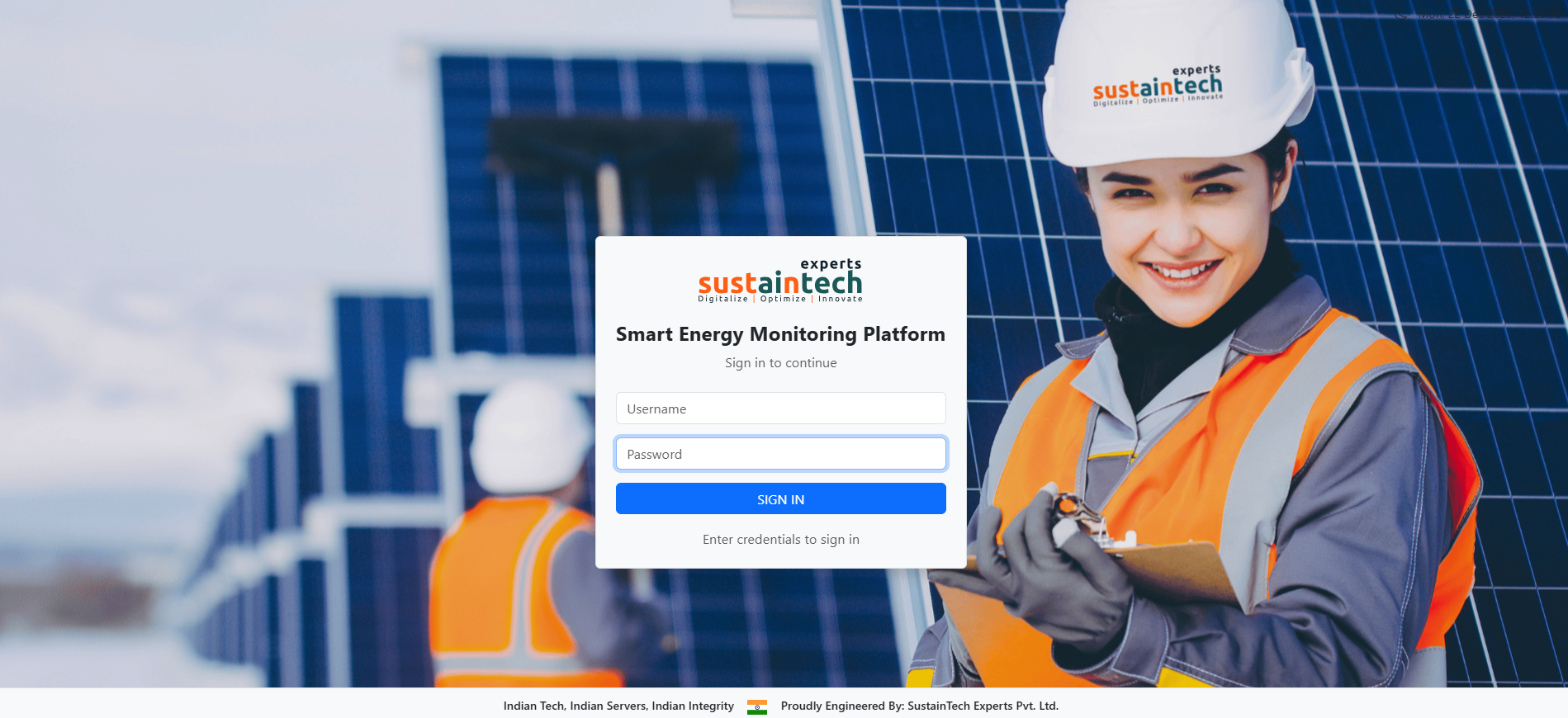 Sungrace Solar Dashboard